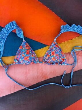 Strawberry Milk Mob Bikini Top